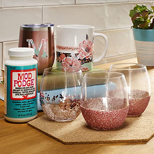 Mod Podge Dishwasher Safe Clear Glue Sealer & Finish - 8 oz