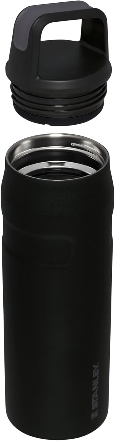 Stanley IceFlow Water Bottle - Lightweight & Leakproof | Wide Mouth Twist Lid | Insulated Stainless Steel | BPA-Free