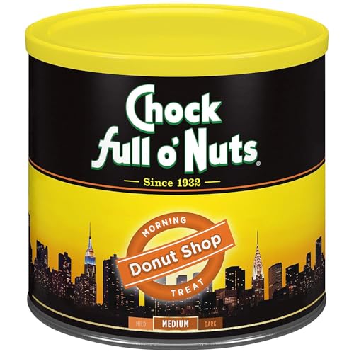 Chock Full o' Nuts Donut Shop Ground Coffee 23 oz Can - Medium Roast, Pack of 1