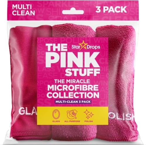 Stardrops The Pink Stuff Miracle Microfibre Cloths - 27 Pack
