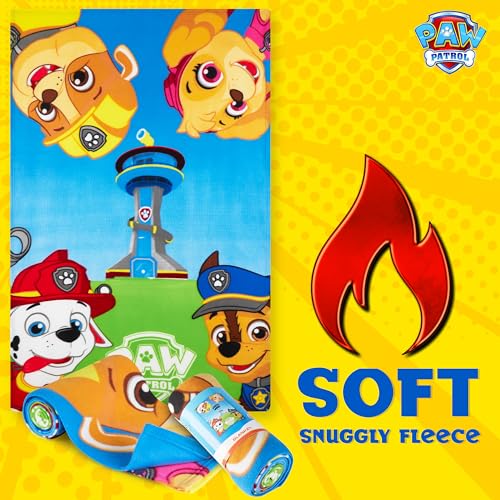 Paw Patrol Fleece Blanket for Kids - Super Soft Blanket Fleece Throws 39 x 59 inches Warm Bed Blankets - Gifts for Kids