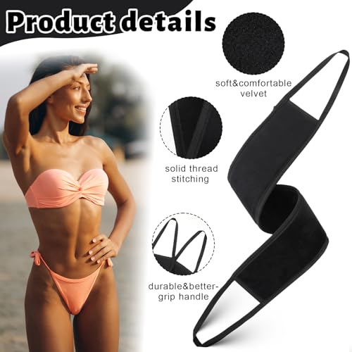 Self Tanning Mitt Set with Back Applicator and Thumb Velvet Mitt