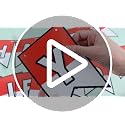Vibrant Cartoon Anime Birthday Banner - Red & White Party Decor