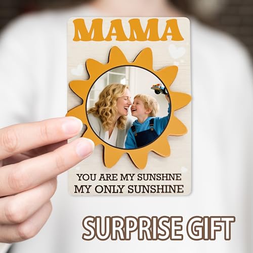 Mom Magnetic Picture Frame for Refrigerator - Mother's Day Gift
