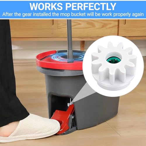 Replacement Pedal Bearing for Spin Mop Buckets - 2 Pack