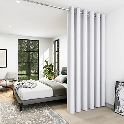 Deconovo Extra Wide Blackout Room Divider Curtain 120" x 108"