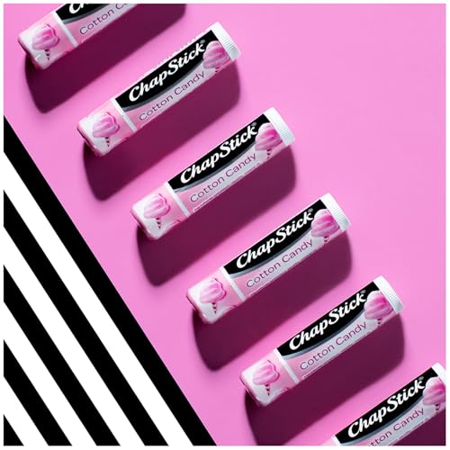 ChapStick Cotton Candy Flavored Moisturizing Lip Balm 0.15 Oz