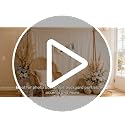 Boho Wood Bead Tassel Garland - Birthday Chair Banner Party Decor