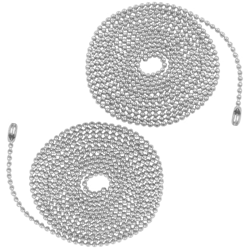 60-Inch Ceiling Fan Pull Chain Extender Set of 2 - Rust-Resistant
