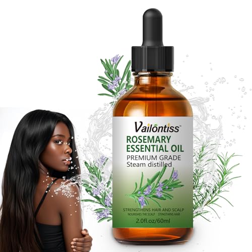 Vailontiss Rosemary Oil for Hair Growth & Scalp Strengthening - 2 Fl Oz