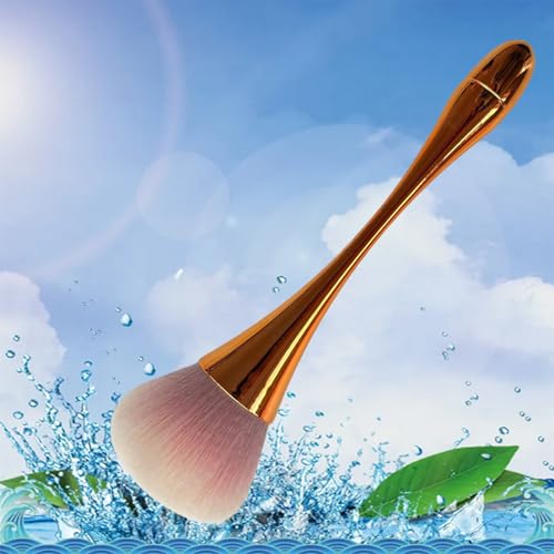WTOGETAO Soft Nail Dust Remover Brush for Acrylic Nails and Manicure