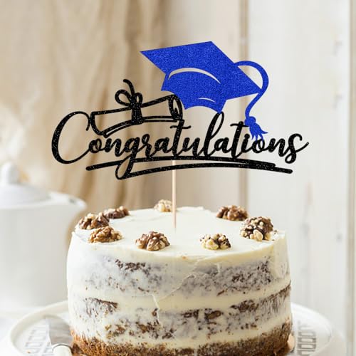 2026 Graduation Cake Topper - Congrats Grad Party Decor