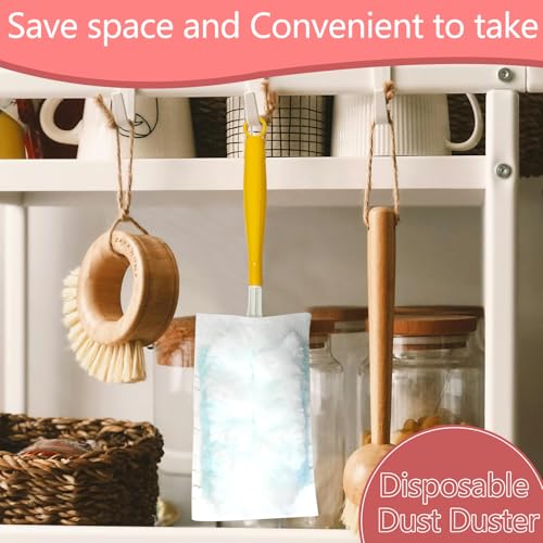 BDS-HOME 30 Count Duster Refills with Handles - Multi-Surface Cleaning