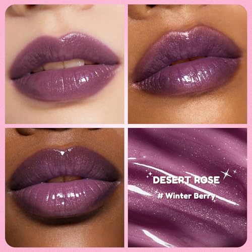Color Nymph 3D Hyper-Gloss Lip Plumper Set - Hydrating & Non-Sticky 2 Pack