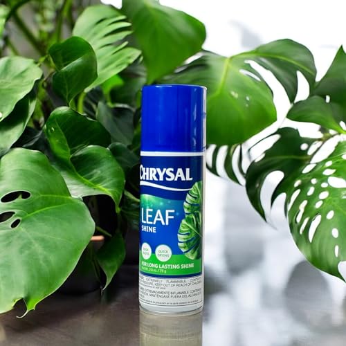 Chrysal LeafShine Indoor Plant Spray 3oz - Natural Shine & Protection