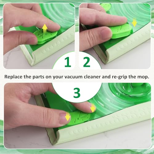 8-Pack Replacement Gripper Clips for Swiffer Sweeper 2-in-1 Mops