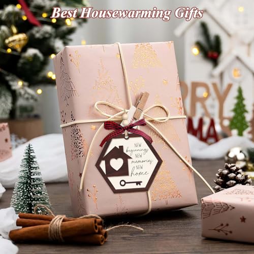 Customizable Wooden Housewarming Gift - New Beginnings Sign