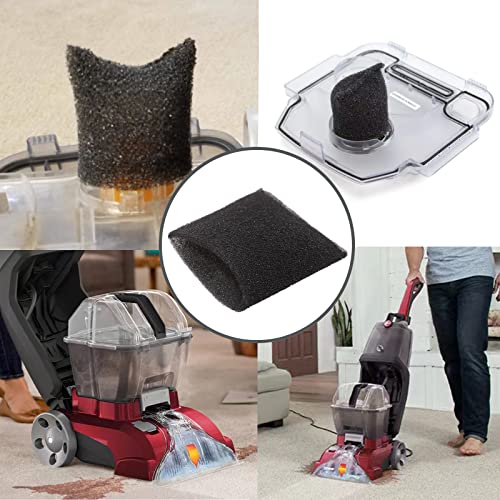 4-Pack Foam Tank Filters for Hoover Steam Vacuum Cleaner F5800