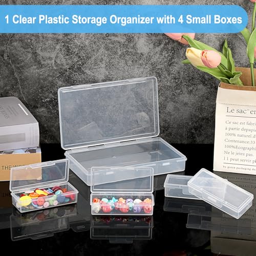 OwnMy 4-in-1 Travel Cotton Swab Holder & Organizer Case