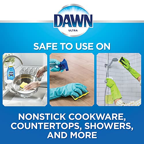 Dawn Heavy Duty Kitchen Dish Sponges 3-Pack - Scrubbing & Cleaning