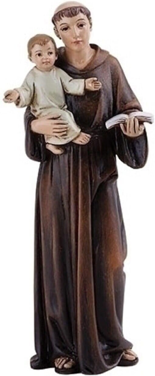 Saint Joseph's Studio St. Anthony Statue - Beautiful Catholic Confirmation Decor | 8-Inch