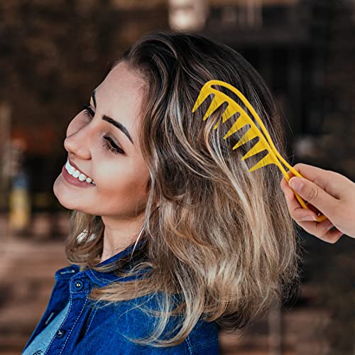 Sliverdew 3-Piece Wide Tooth Hair Comb Set for Curly and Wet Hair