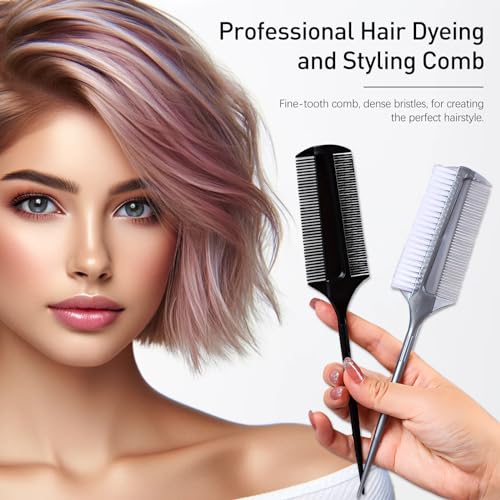 Kootinn 2Pcs Professional Hair Coloring Comb Set - Ergonomic Dye Tool