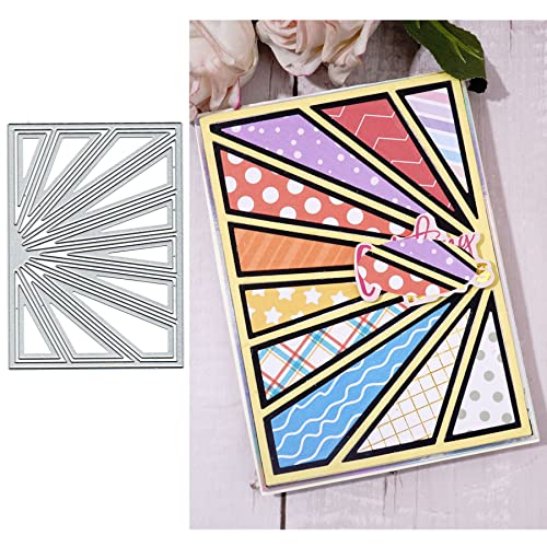 DDeehs Metal Cutting Dies Rectangle and Square Frames for Card Making Scrapbooking