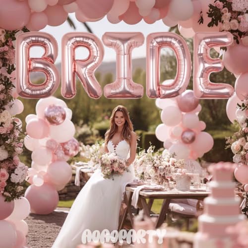 Rose Gold 40 Inch K Letter Balloon - Foil Mylar for Parties
