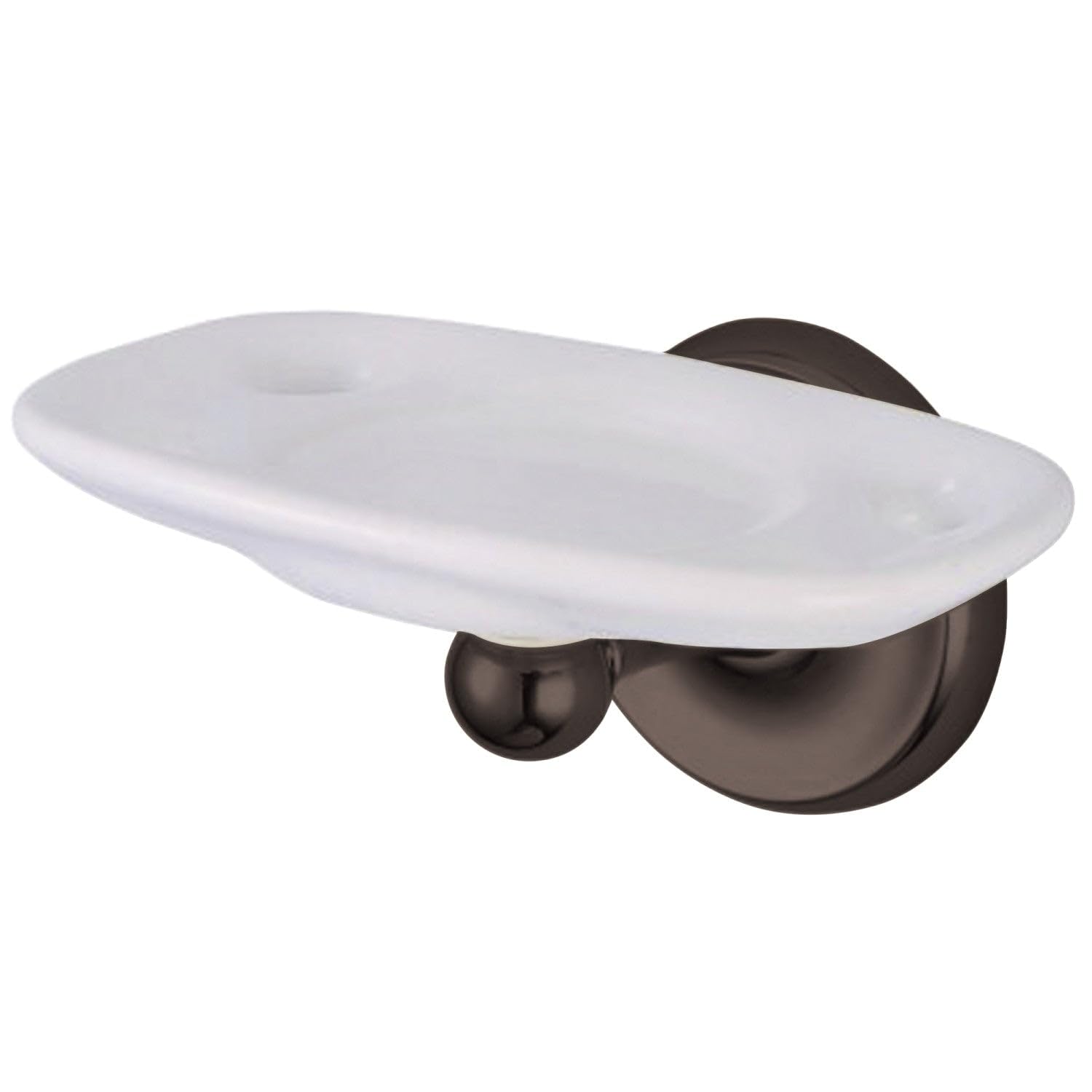 Kingston Brass BA316ORB Classic Toothbrush/Tumbler Holder, 5-1/4-Inch, Oil Rubbed Bronze