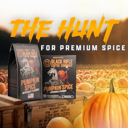 Black Rifle Coffee Pumpkin Spice K Cups - 22 Count Medium Roast Pods