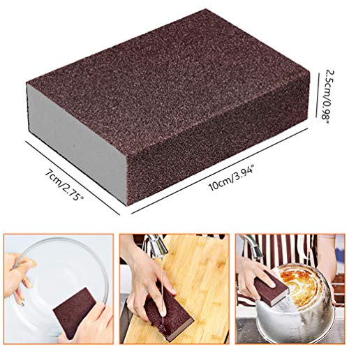 6-Pack Nano Emery Cleaning Sponges for Household Use