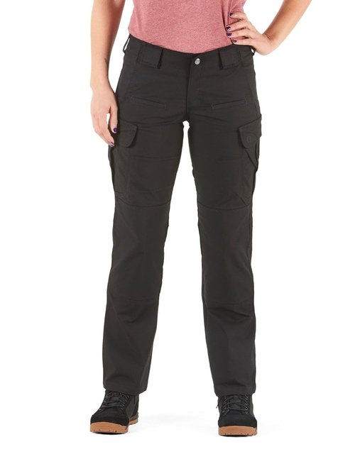 5.11 Tactical Women's Stryke Pants, Regular Fit, Gusseted, 12 Pockets, Style 64386, Black, Women's 6 Regular
