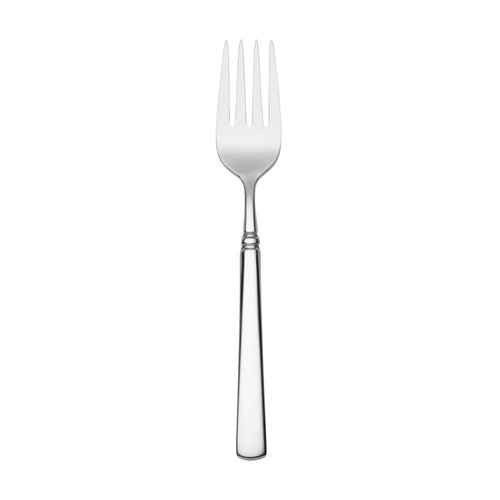 Oneida Silverware Set, Easton Fine Salad Forks 4-Piece Flatware Set, Service For 4, Mirror Finish, 18/10 Stainless Steel, Dishwasher Safe, Home And Kitchen Utensils Set, Salad Fork (Silver, 4 Pieces)