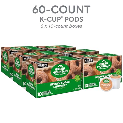 Brown Sugar Crumble K-Cup Pods, Medium Roast Coffee, 60 Count