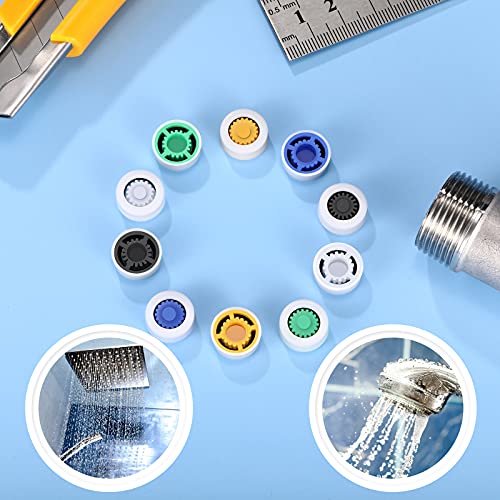 Patelai 10 Pcs Shower Flow Restrictors, 14.3 x 13.85 mm - Save Water