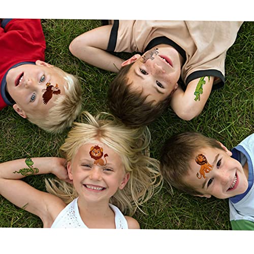 Glitter Animal Temporary Tattoos for Kids Party Favors 50 Styles