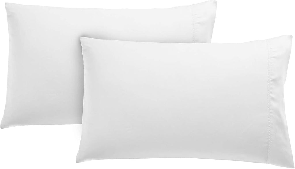 Skiennix Viscose Sheet Set | King Size, 100% Rayon Bamboo, Luxuriously Soft & Cooling - White, 4 Pieces