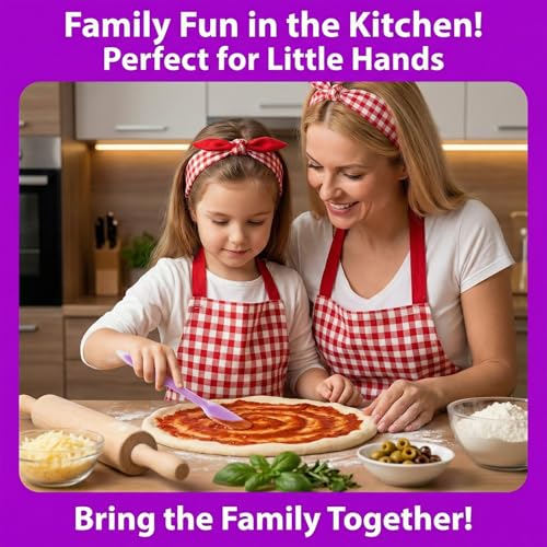 3 PCS Dual Ended Silicone Spatula Spoon Set - 11 Inch