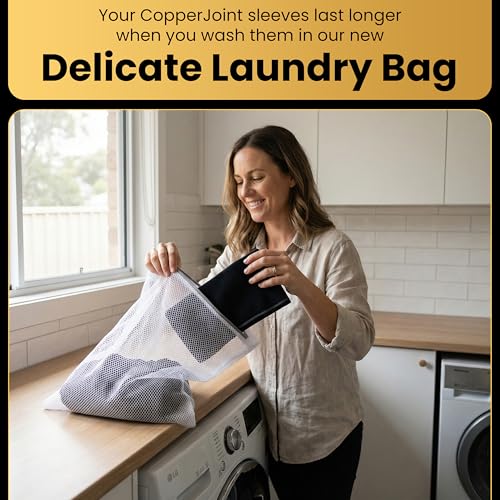 CopperJoint Laundry Bag for Knee & Elbow Sleeves - Protects & Preserves