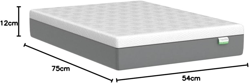 Novilla Full Mattress - 12 Inch Gel Memory Foam for Cool Comfort & Pressure Relief | Medium Plush Feel