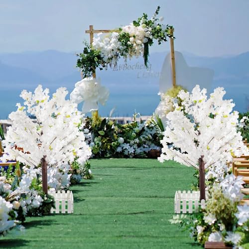Artificial Cherry Blossom Tree - Handmade Indoor & Outdoor Decor, 4-7ft Sizes