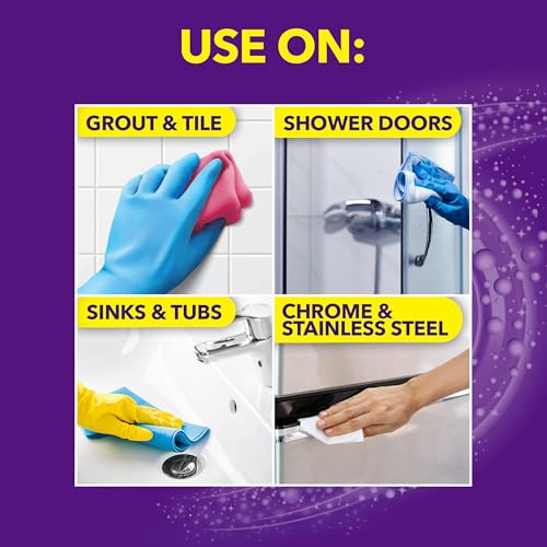 OxiClean Bathroom Cleaner Spray, 32 oz - Disinfects & Deodorizes