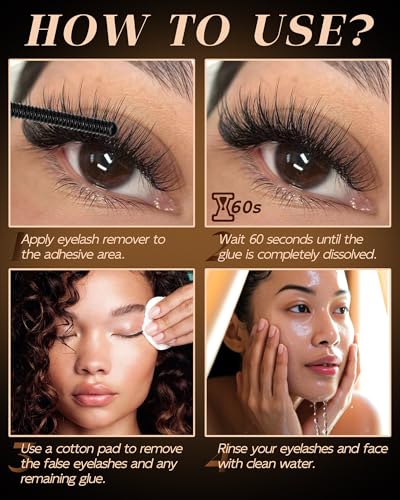 EMEDA Cluster Lash Glue Remover - 5ml Gentle Eyelash Extension Remover