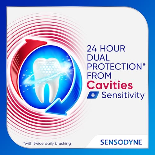 Sensodyne Cavity and Sensitivity Toothpaste, Fluoride Mint, 2.7 oz