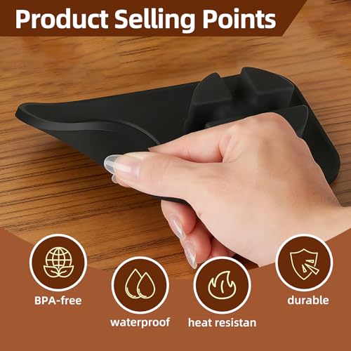 Silicone Tamping Mat for Ninja Luxe Cafe ES601/ES701 - Non-Slip Espresso Pad with Portafilter Holder