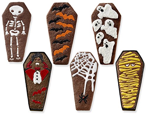 Tovolo Halloween Coffin Cookie Cutter Set - 6 Pieces