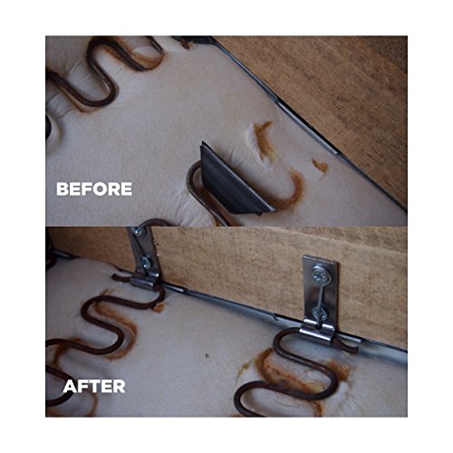 Taskar Sofa Zig Zag Spring Repair Brackets - 2 Pack