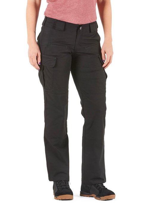 5.11 Tactical Women's Stryke Pants, Regular Fit, Gusseted, 12 Pockets, Style 64386, Black, Women's 6 Regular