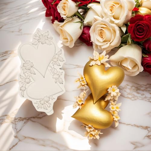 4-Piece Love Swan Silicone Mold Set for Cake & Chocolate